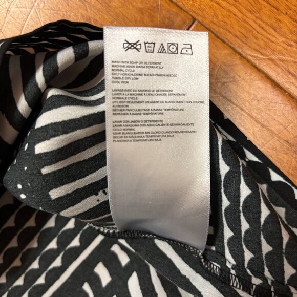 Roxy Womens Babydoll Dress Size Small Lightweight Spaghetti Strap Geometric Y2K - Picture 9 of 12